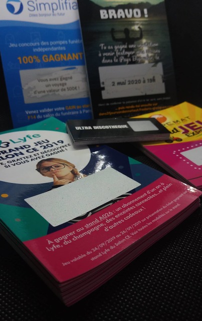 Tickets à gratter personnalisés et associations : organiser une tombola